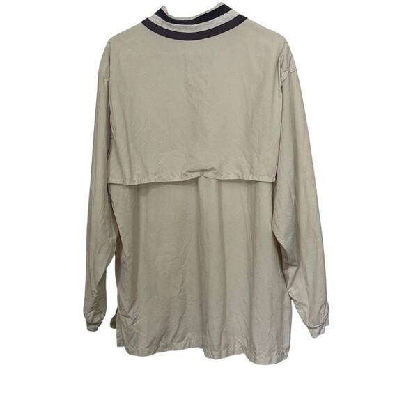 Solumbra Safari Shirt Mens Large Cream Summer Vented Performance Fishing READ - Picture 3 of 5